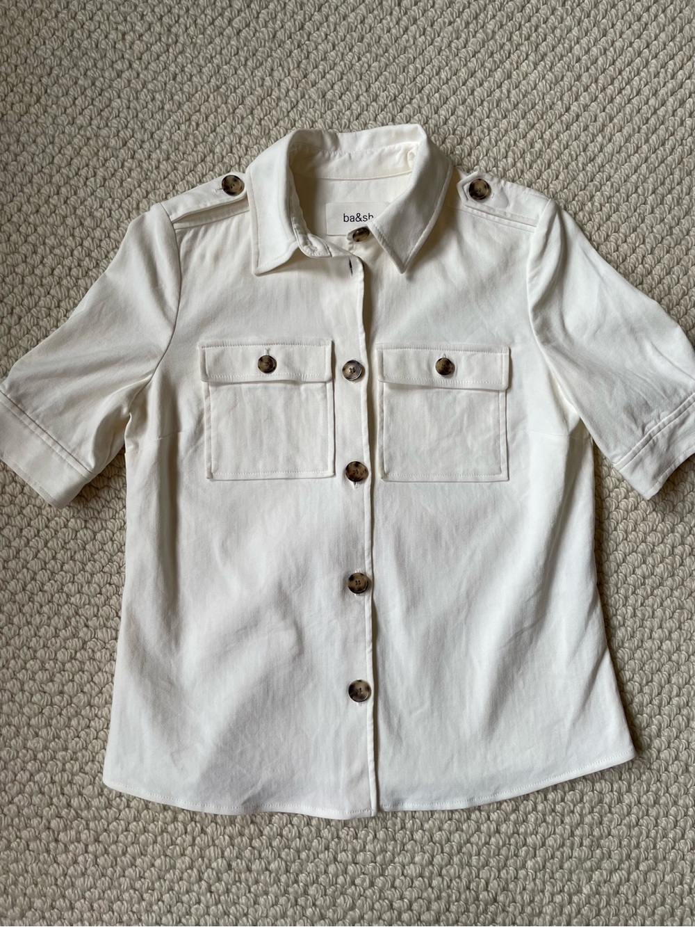 ba&sh tailored shirt - Picture 3 of 12